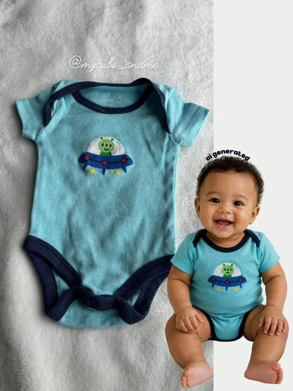 6-9M Baby Boy Onesie Bundle 5 Piece Nike Adidas Bodysuits